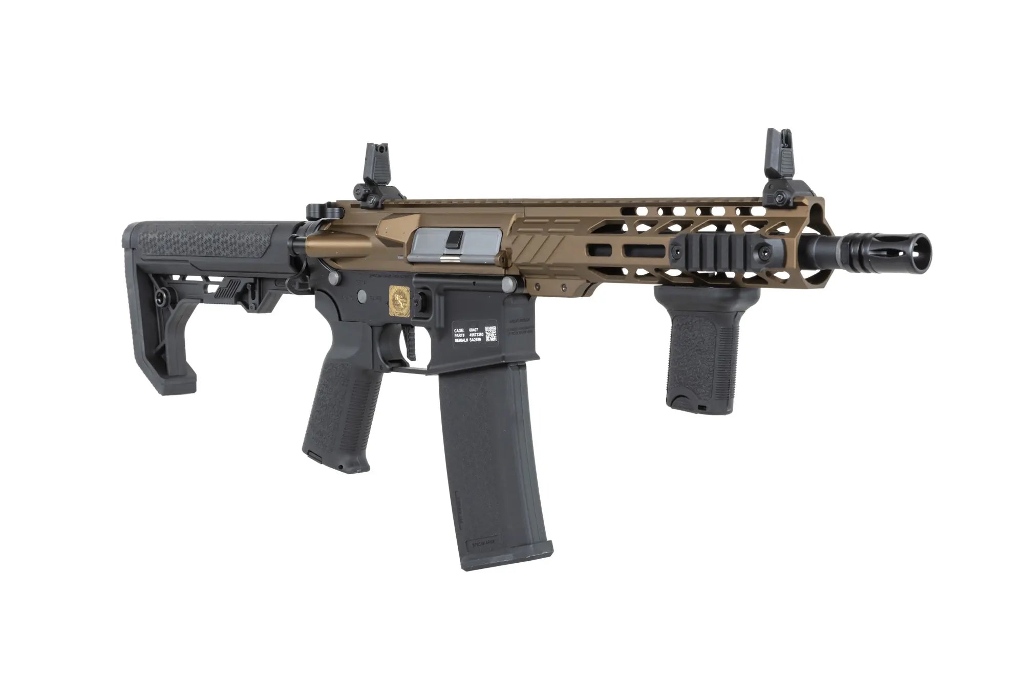 Specna Arms SA-E25-L EDGE™ Light Ops Stock HAL ETU™ Chaos Bronze airsoft Carbine-12