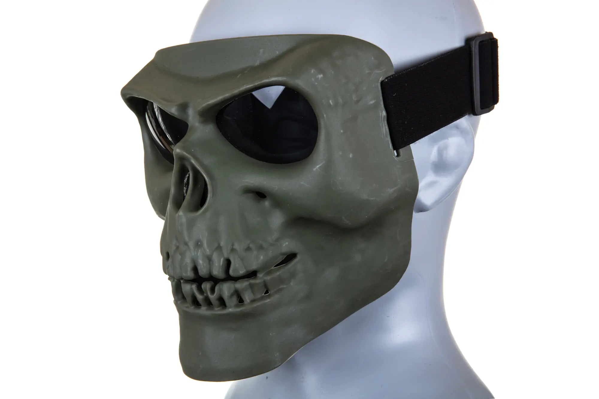 Skeleton Full Face Mask Olive-4