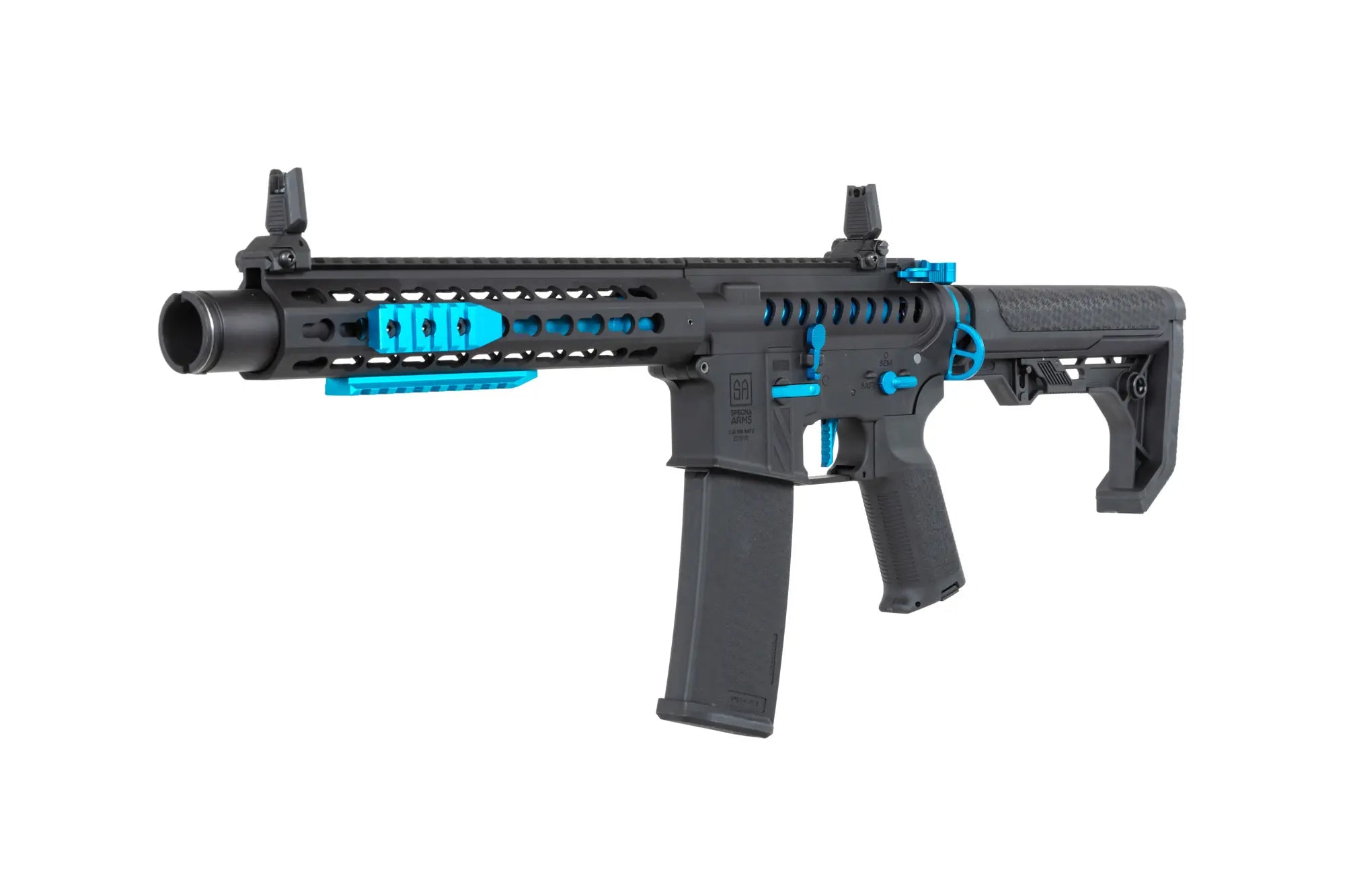 Specna Arms SA-E40-L EDGE™ Light Ops Stock HAL ETU™ Blue airsoft Carbine-14