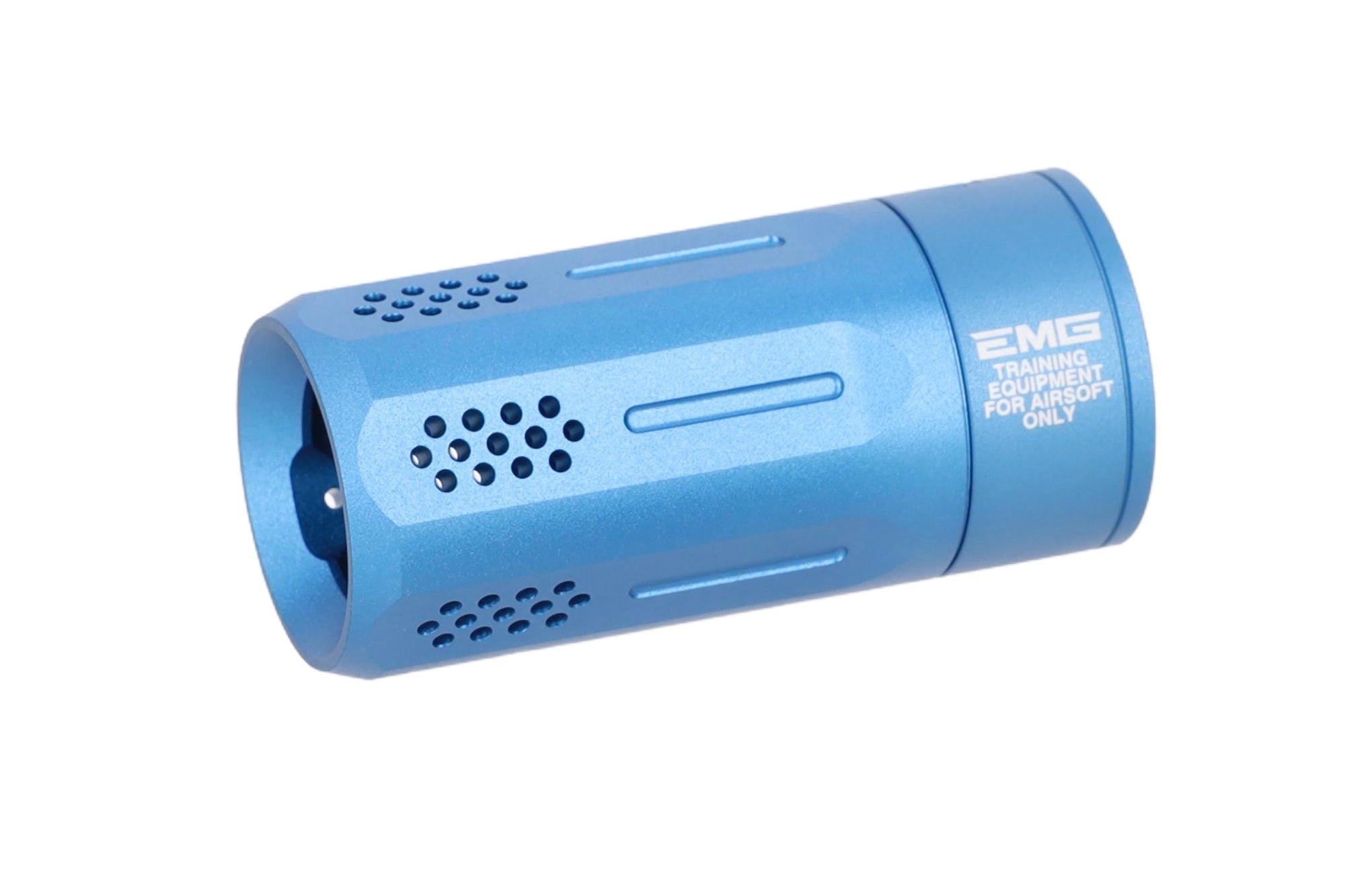 King Arms x Strike Industries OPPRESSOR LITE Blue Exhaust Device-1