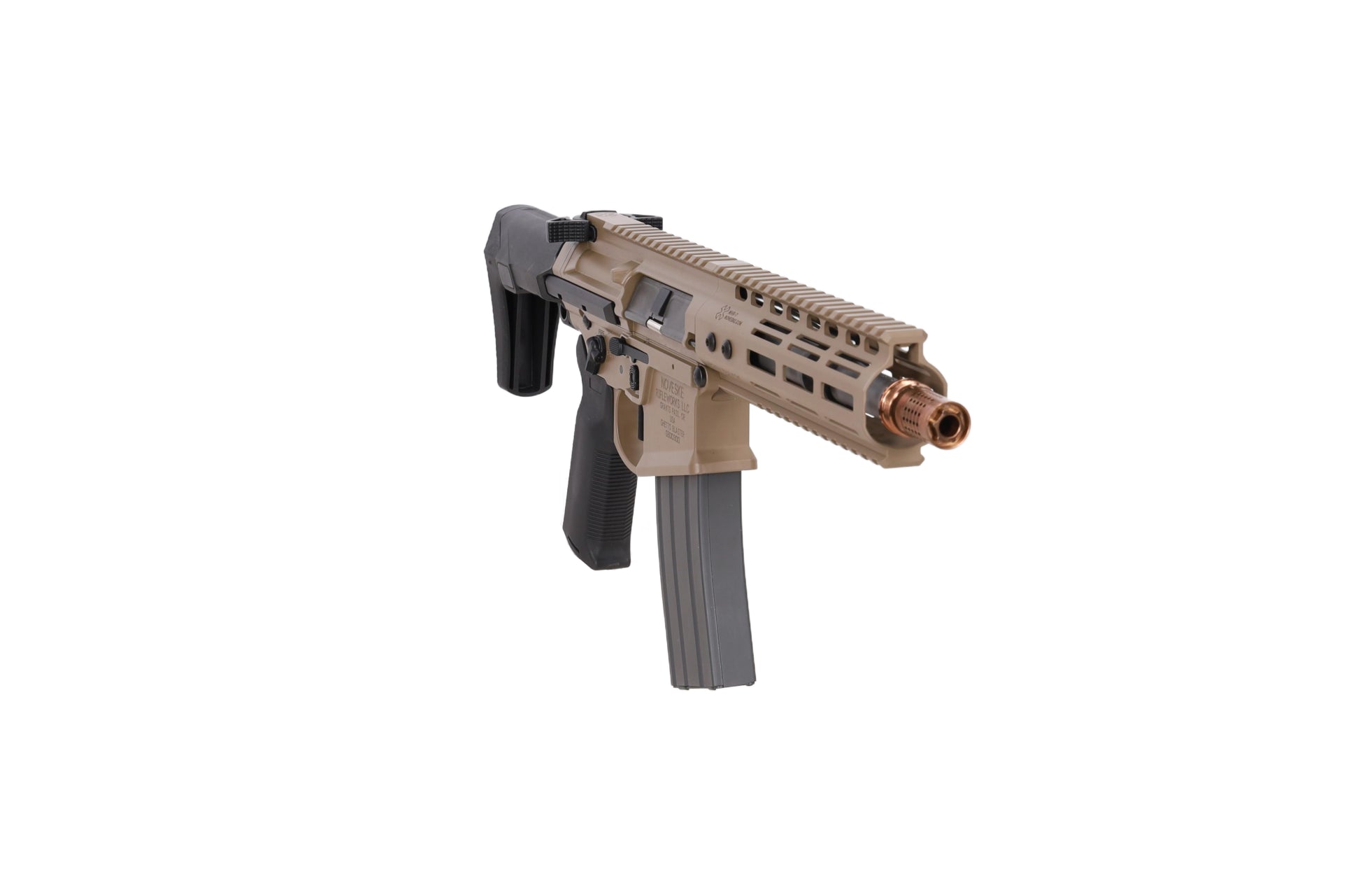 GBBR Noveske Ghetto Blaster NHR-7 7.94" MWS Gen.2 FDE