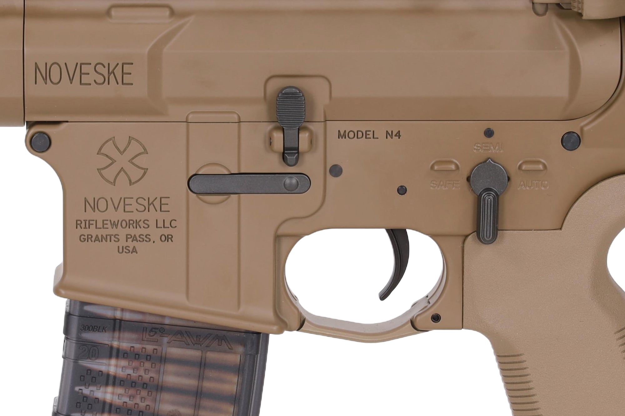 CYMA Noveske x EMG N4 Gen.3 SHORTY Platinum Gen.2 AEG Assault Rifle 10.5" - Tan-15