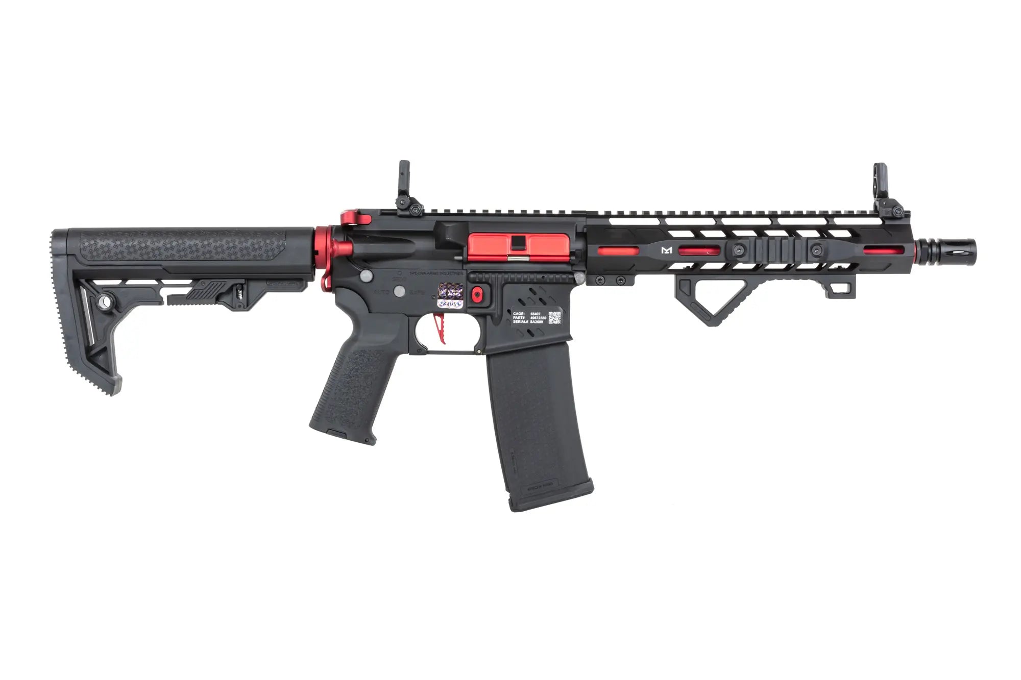 Specna Arms SA-E39-L EDGE™ Light Ops Stock HAL ETU™ Red airsoft Carbine-14