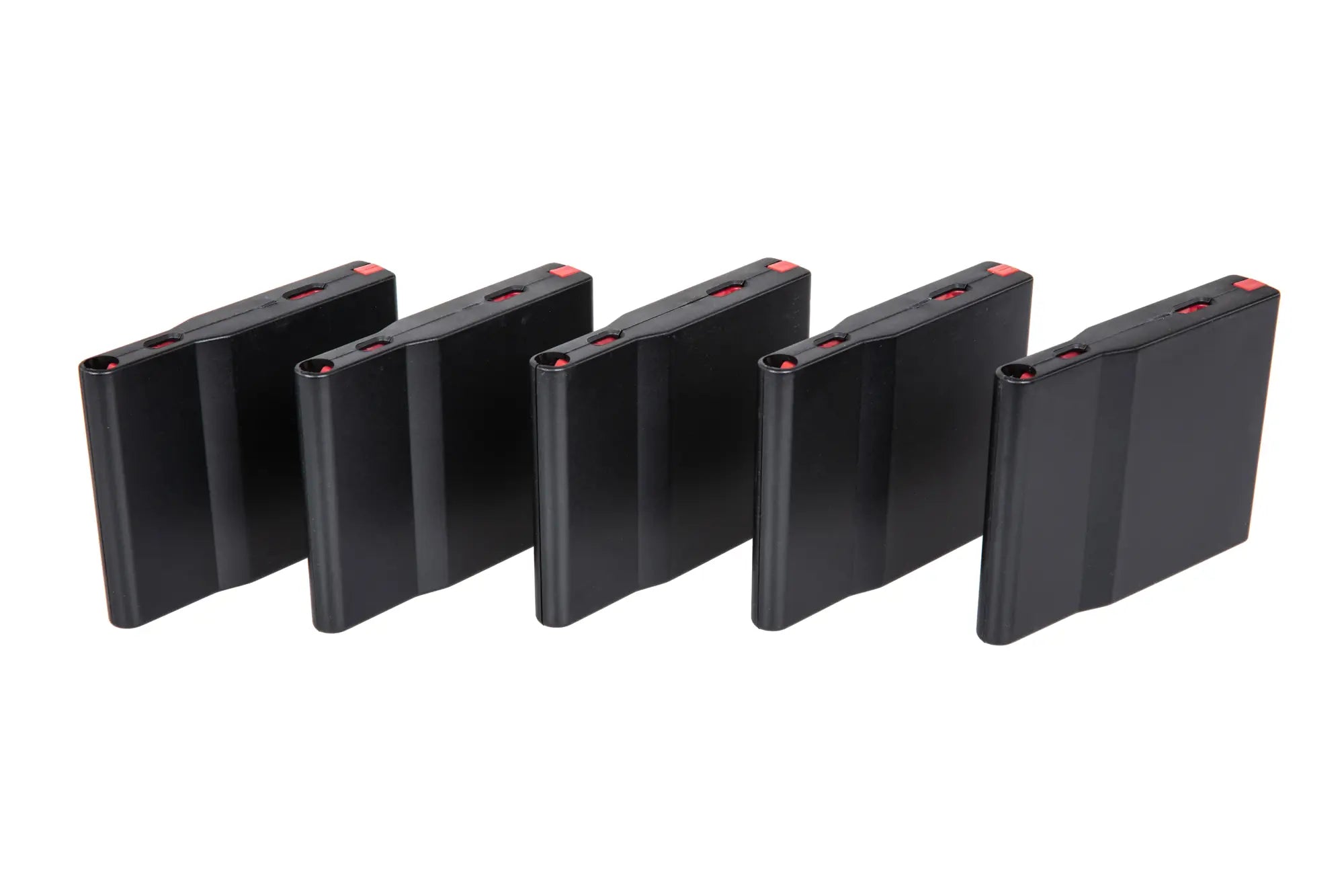 Set of 5 polymer magazines for SRS Silverback replicas Black-1