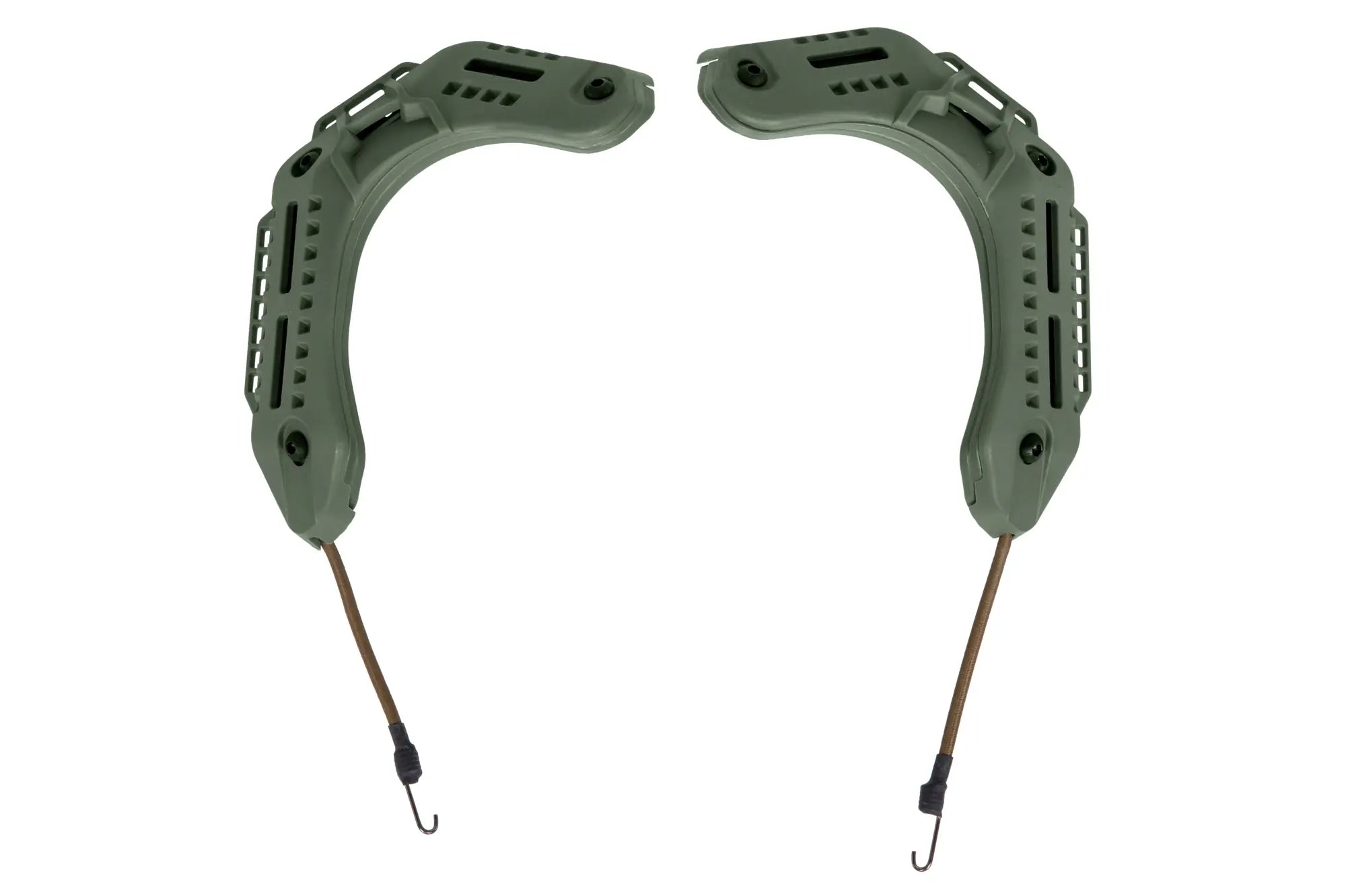 Mounting rail set for Wosport helmets type MK Olive-1