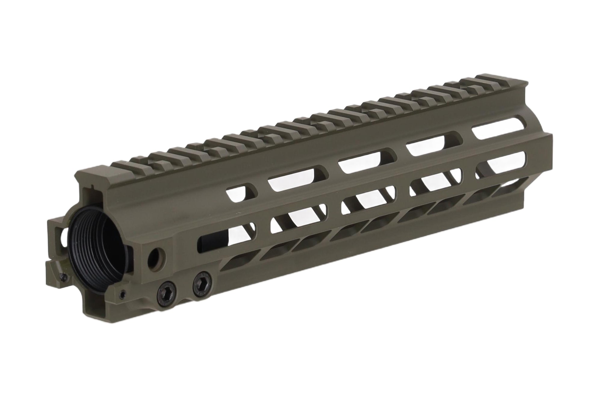 Specna Arms MK8-style M-LOK 9.5" mounting rail for M4/AR15 replicas - Olive-5