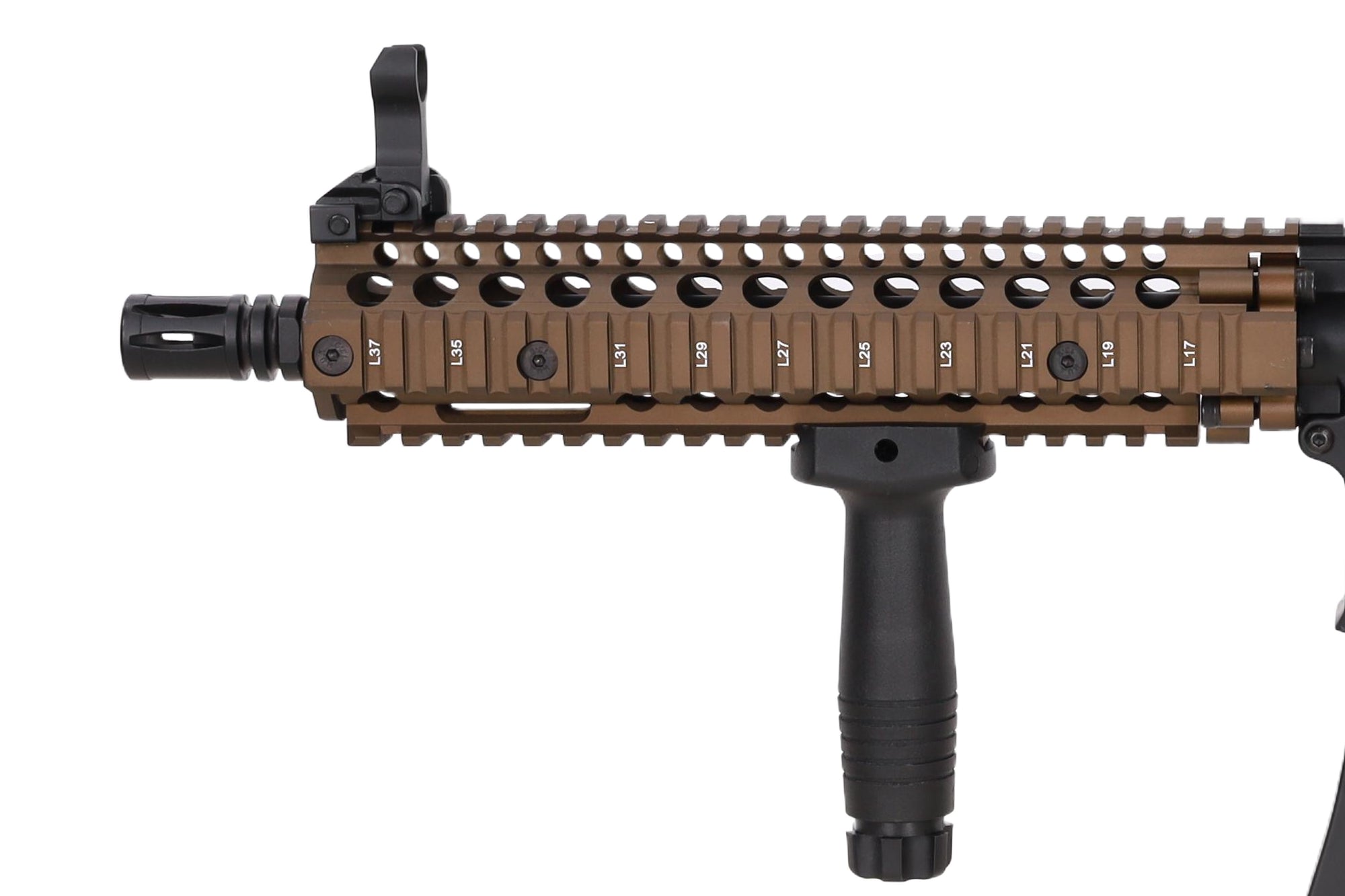 Colt x Daniel Defense MK18 SA-P19 PRIME BLDC 10.5" AEG Assault Rifle – Chaos Bronze-16