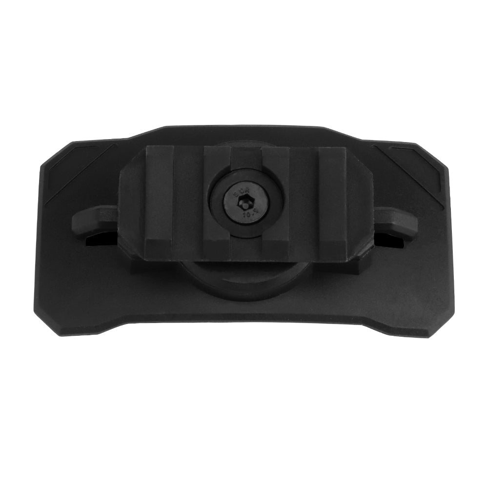 Universal flashlight mount for Wosport helmet Black-5