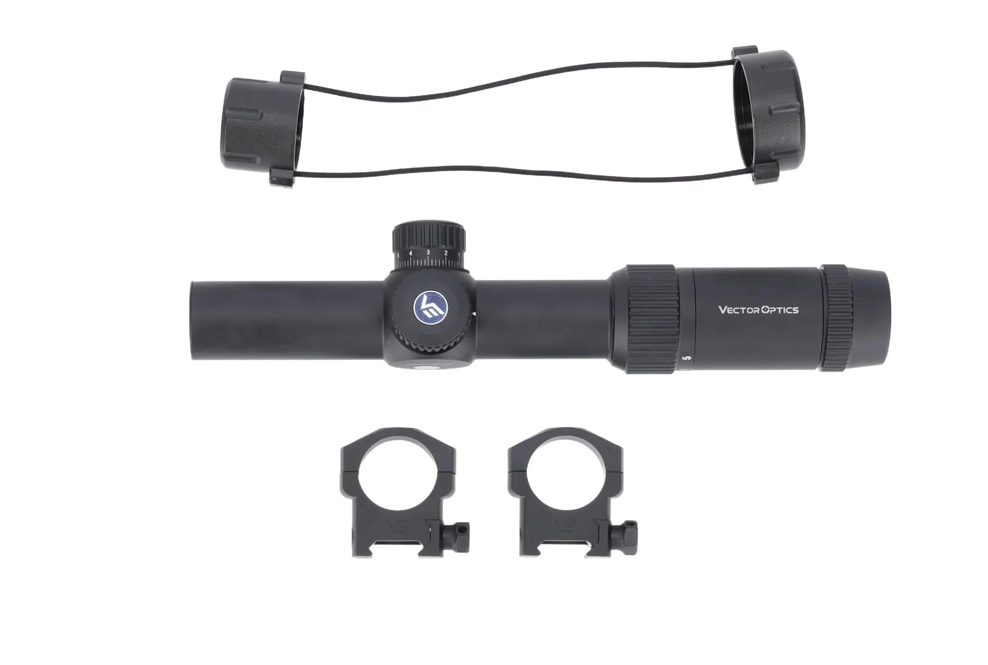 Vector Optics Forester 1-5x24 SFP FIBER LPVO SCOC-54 SFP running telescope-2