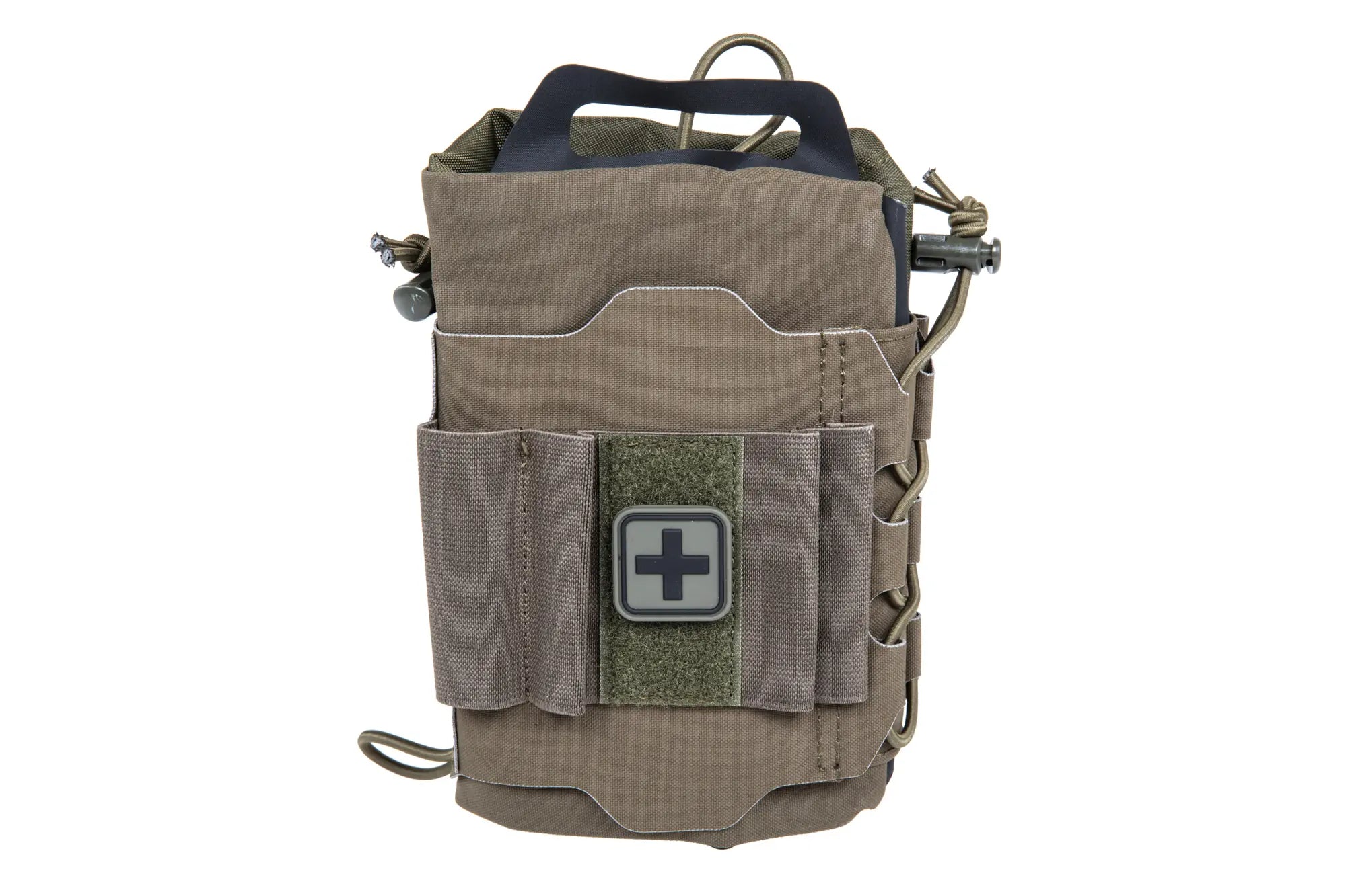 Tactical tear-off first aid kit with Velcro Wosport Ranger Green-5