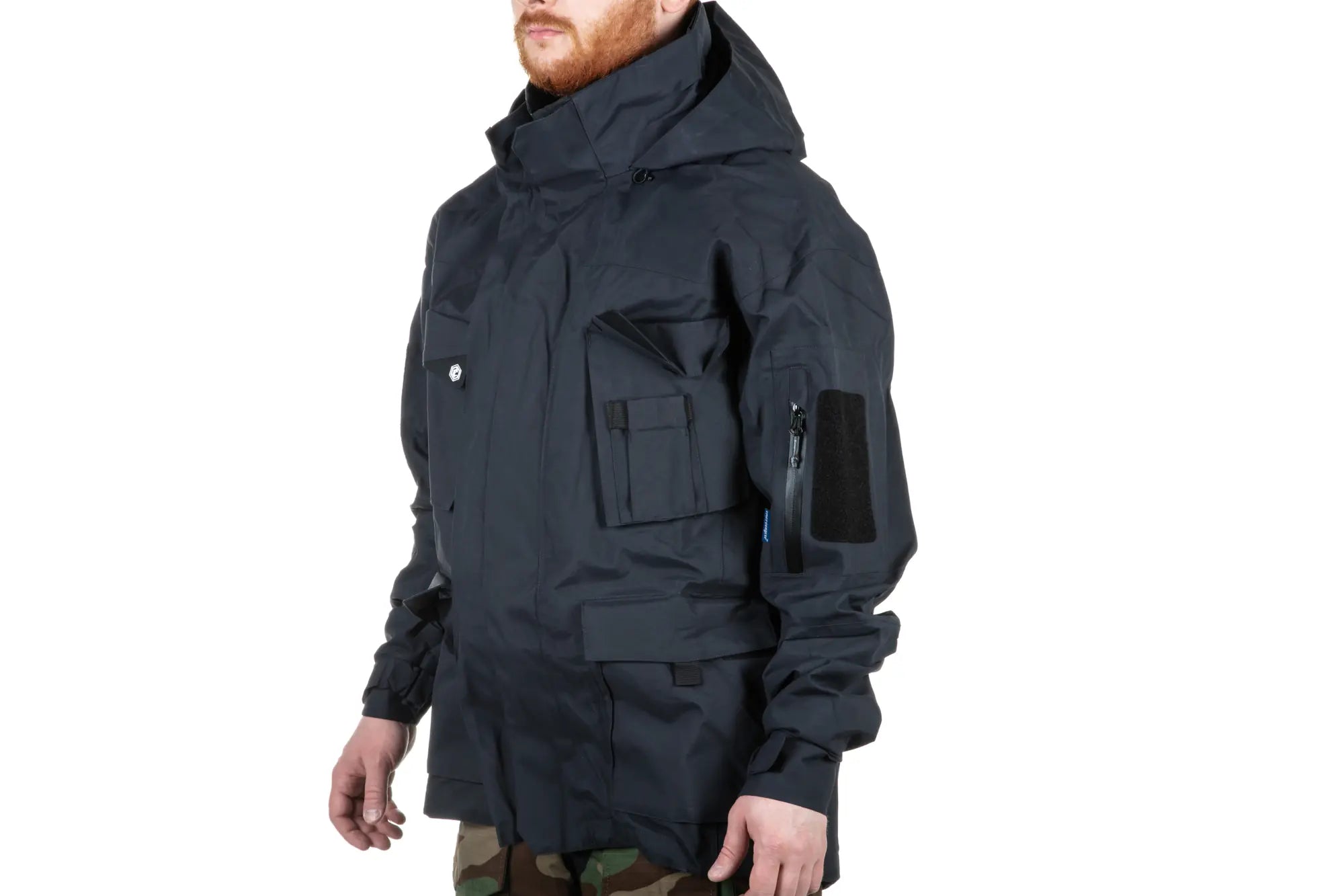 Emerson Blue Label 'Dimorphic Egret' Softshell Jacket Blue-4