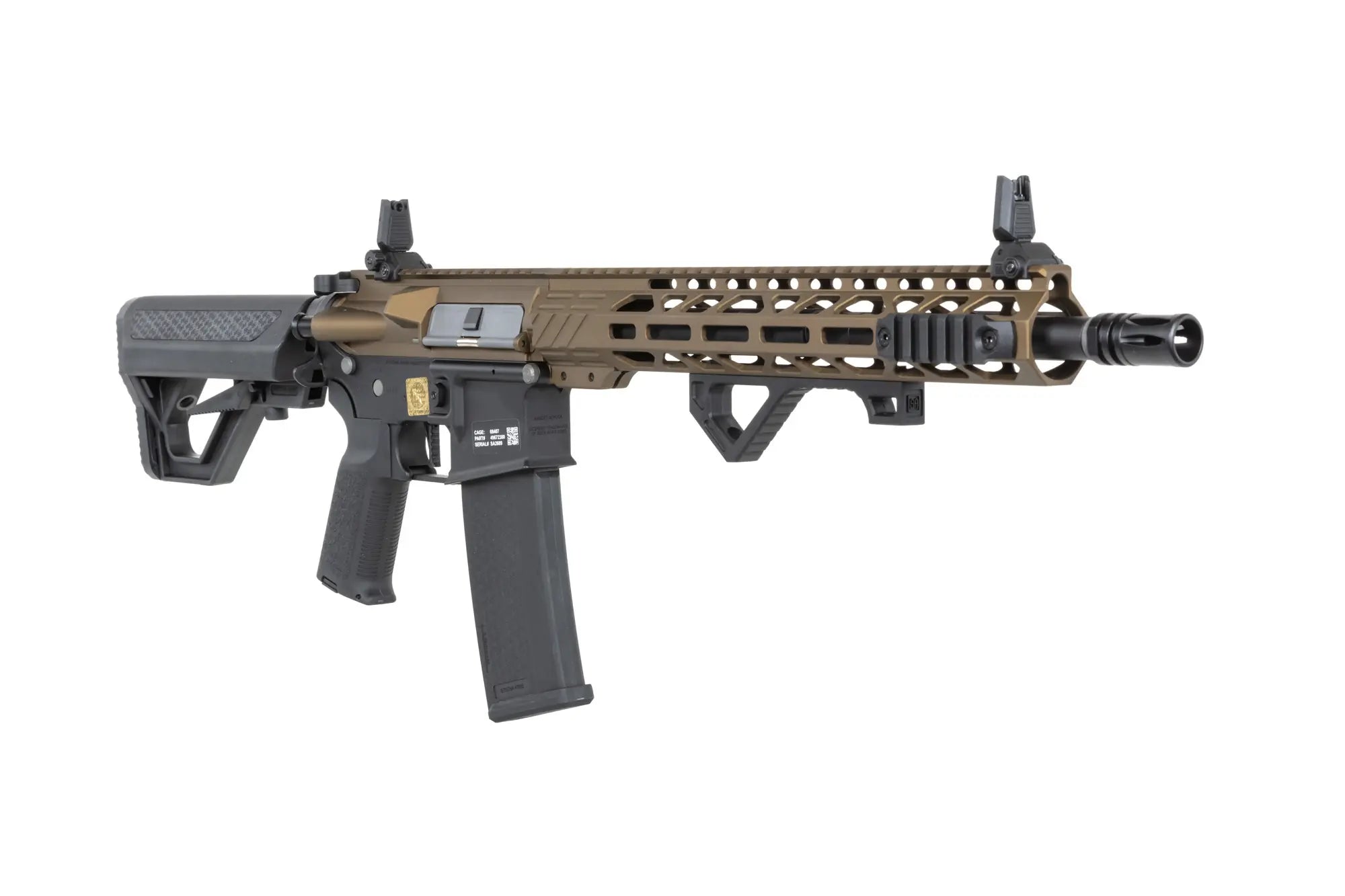 Specna Arms SA-E24-H EDGE™ Heavy Ops Stock HAL ETU™ Chaos Bronze airsoft Carbine-14