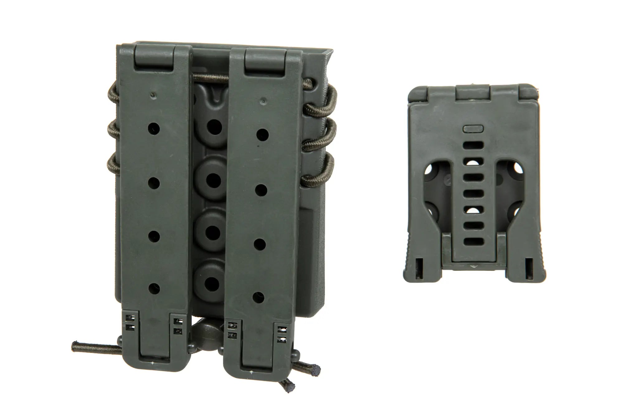 Carrier for 2 M4/M16 and 9mm magazines Wosport Urban Assault Quick Pull Olive-2