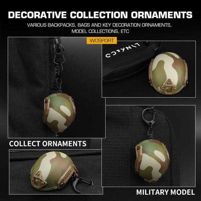 FAST Helmet Shape Bottle Opener Keychain - MC
