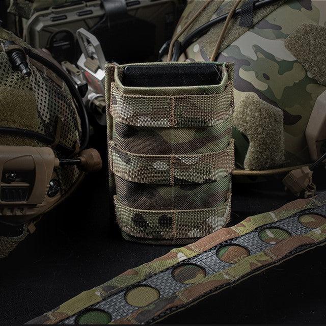 FAST Type Single 5.56 Magazine Pouch (Long) - MC Black