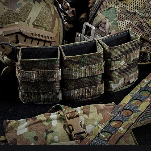 FAST Type Triple 5.56 Magazine Pouch (Medium) - Black