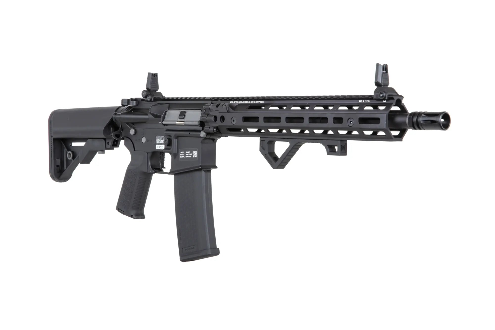 airsoft Specna Arms Daniel Defense® RIS III 12.5'' SA-P28 Prime™ Aster II ETU carbine with brushless motor Black-16