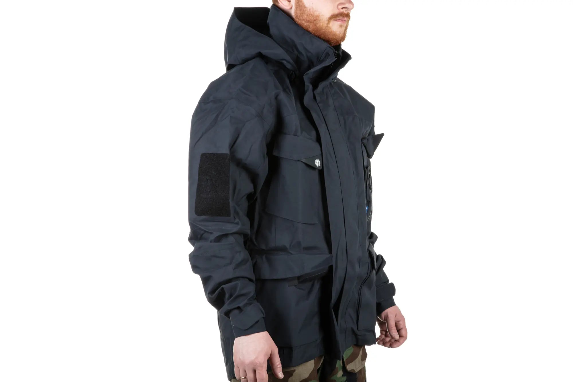 Emerson Blue Label 'Dimorphic Egret' Softshell Jacket Blue-5