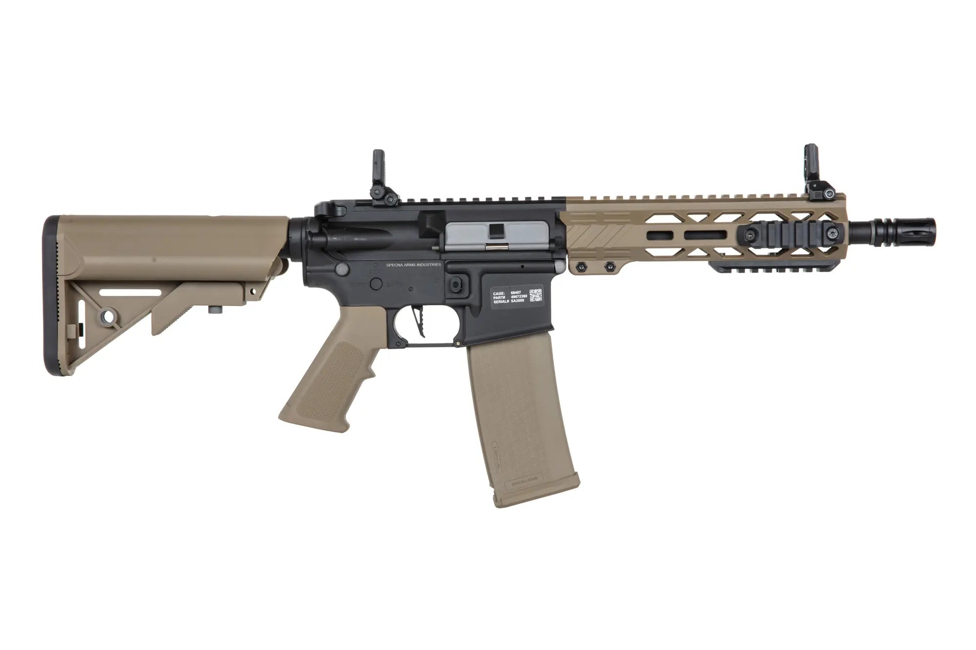 Specna Arms SA-F08 FLEX™ HAL ETU™ Half-Tan airsoft Carbine-12