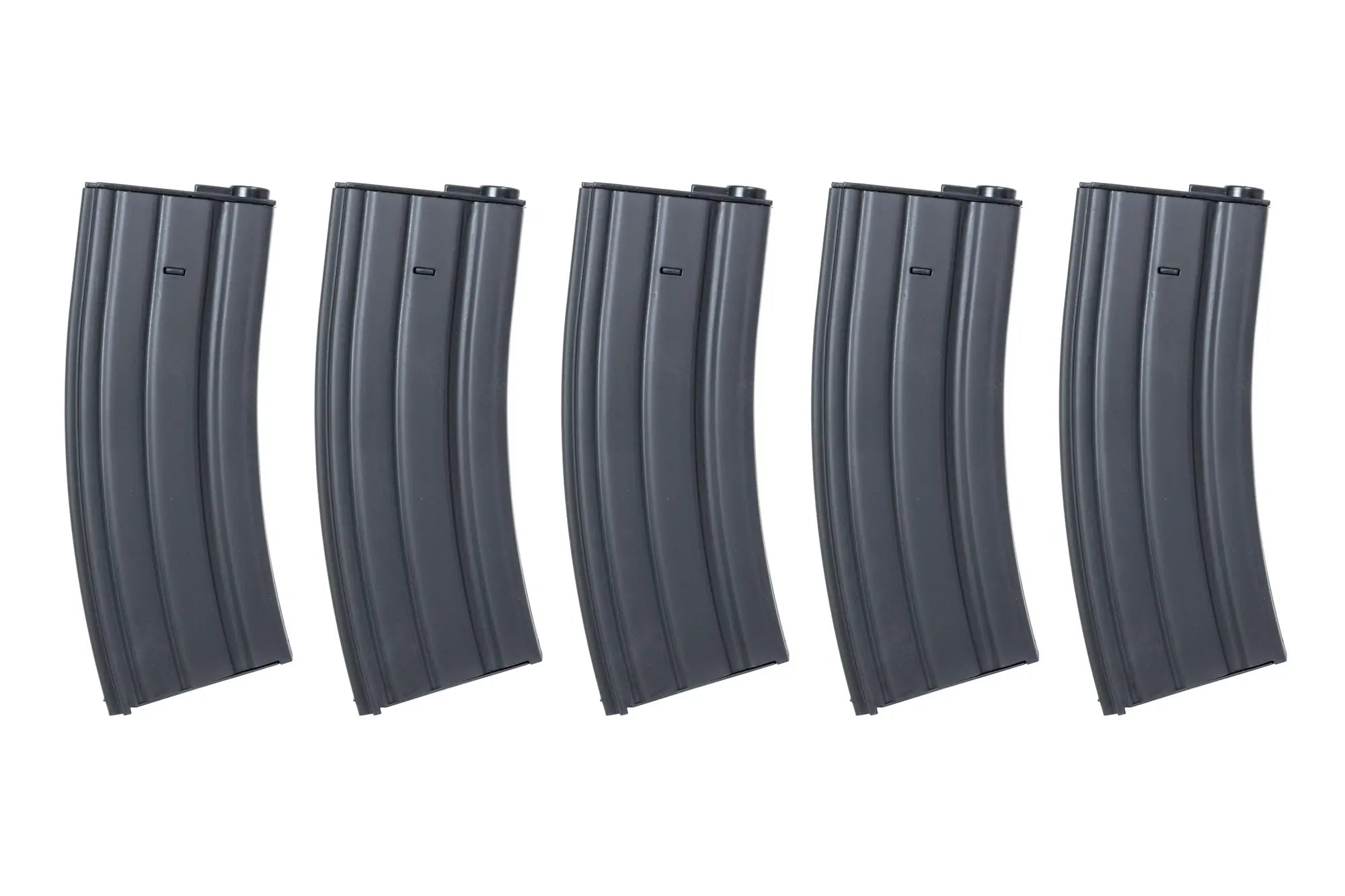 Set of 5 metal low-cap magazines 70 rounds