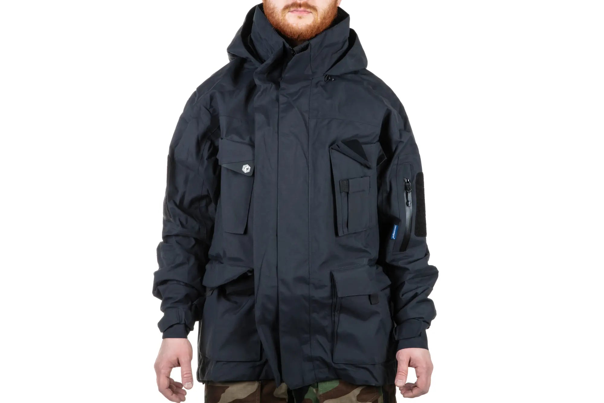 Emerson Blue Label 'Dimorphic Egret' Softshell Jacket Blue-6