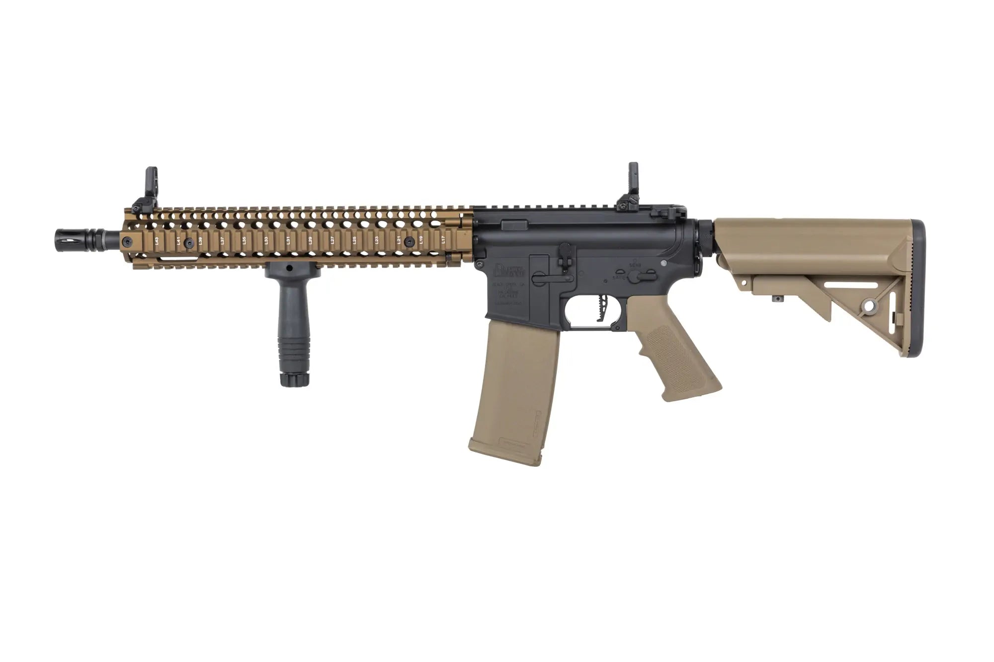 Single Fire Only Daniel Defense MK18 SA-P26 Prime Aster II ETU Brushless Motor Chaos Bronze