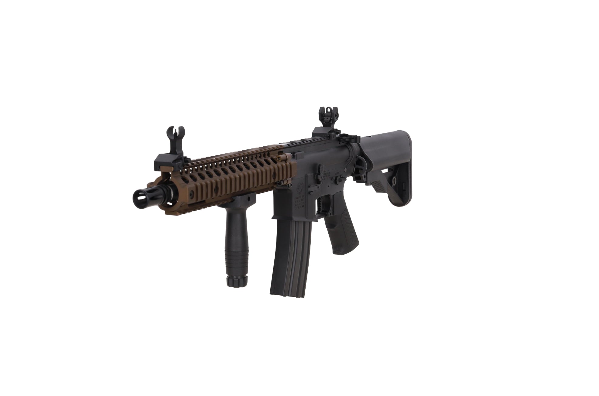 Colt x Daniel Defense MK18 SA-P19 PRIME BLDC 10.5" AEG Assault Rifle – Chaos Bronze-17