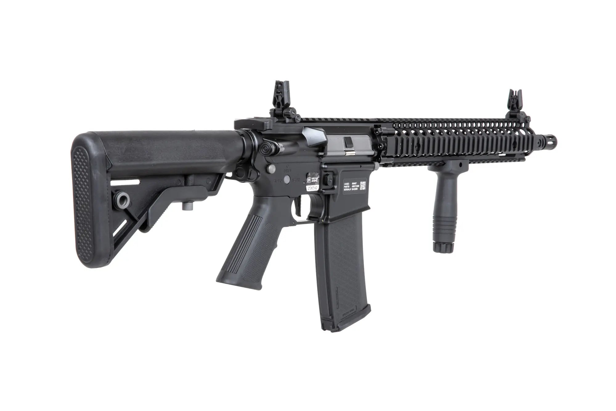 Specna Arms Daniel Defense® M4A1 SA-E26 EDGE™ HAL ETU™ airsoft rifle Black-12