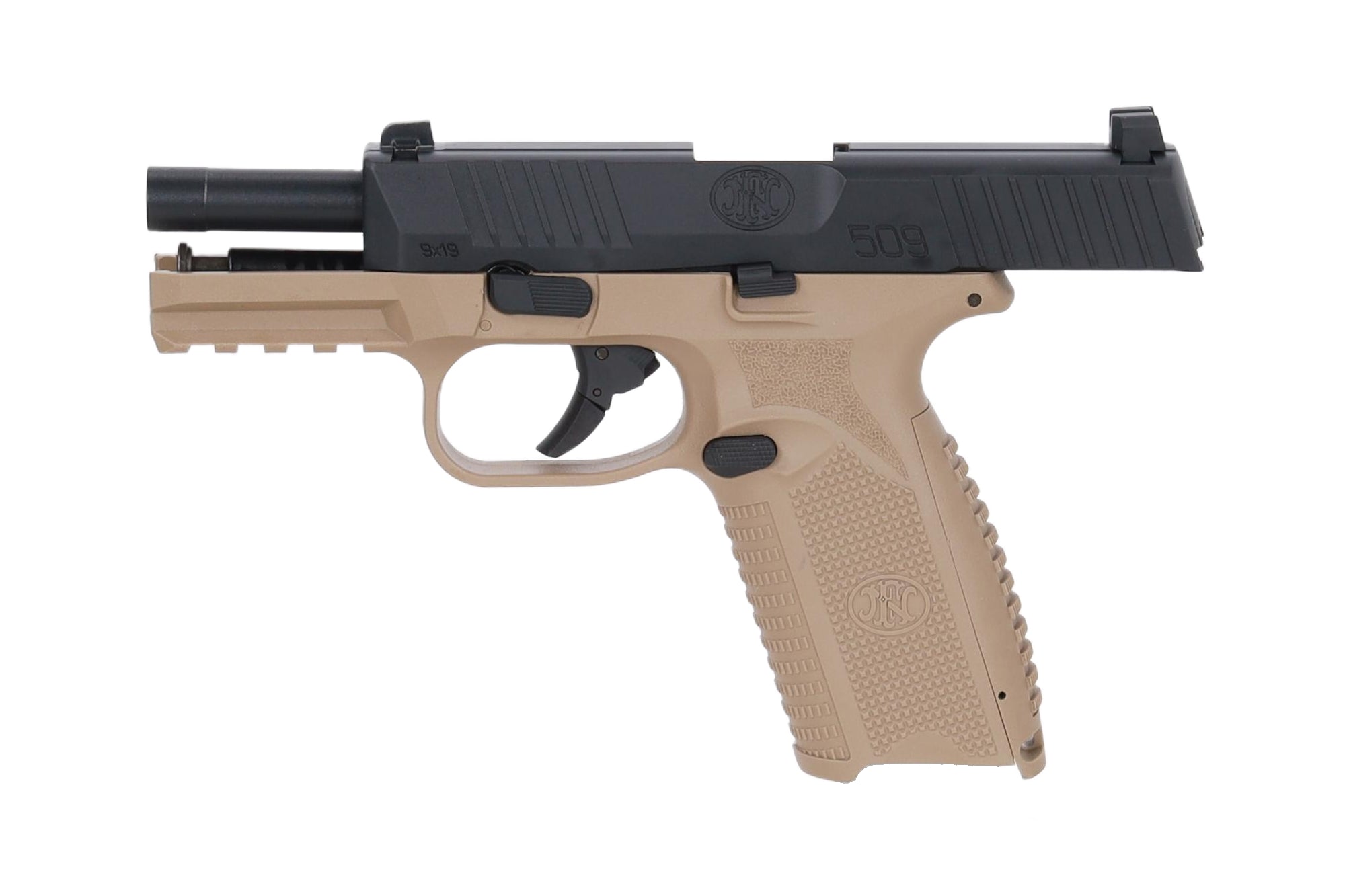 FN Herstal x Cybergun FN 509 GBB Pistol – Half-Tan-12