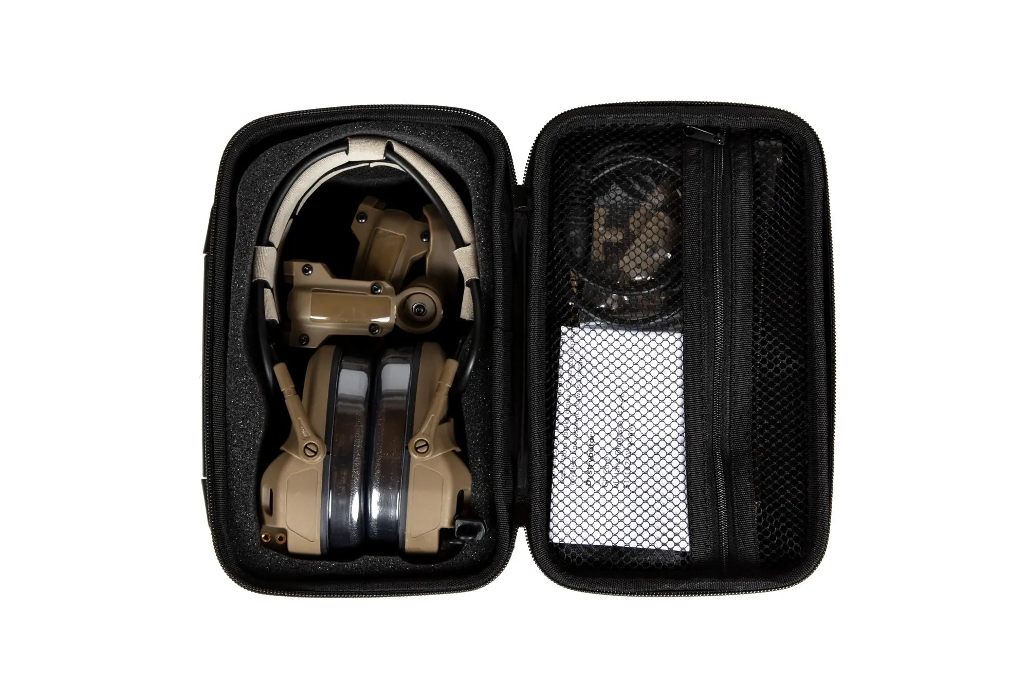 HD-17 Gen 6 tactical active headphones - Brown-6
