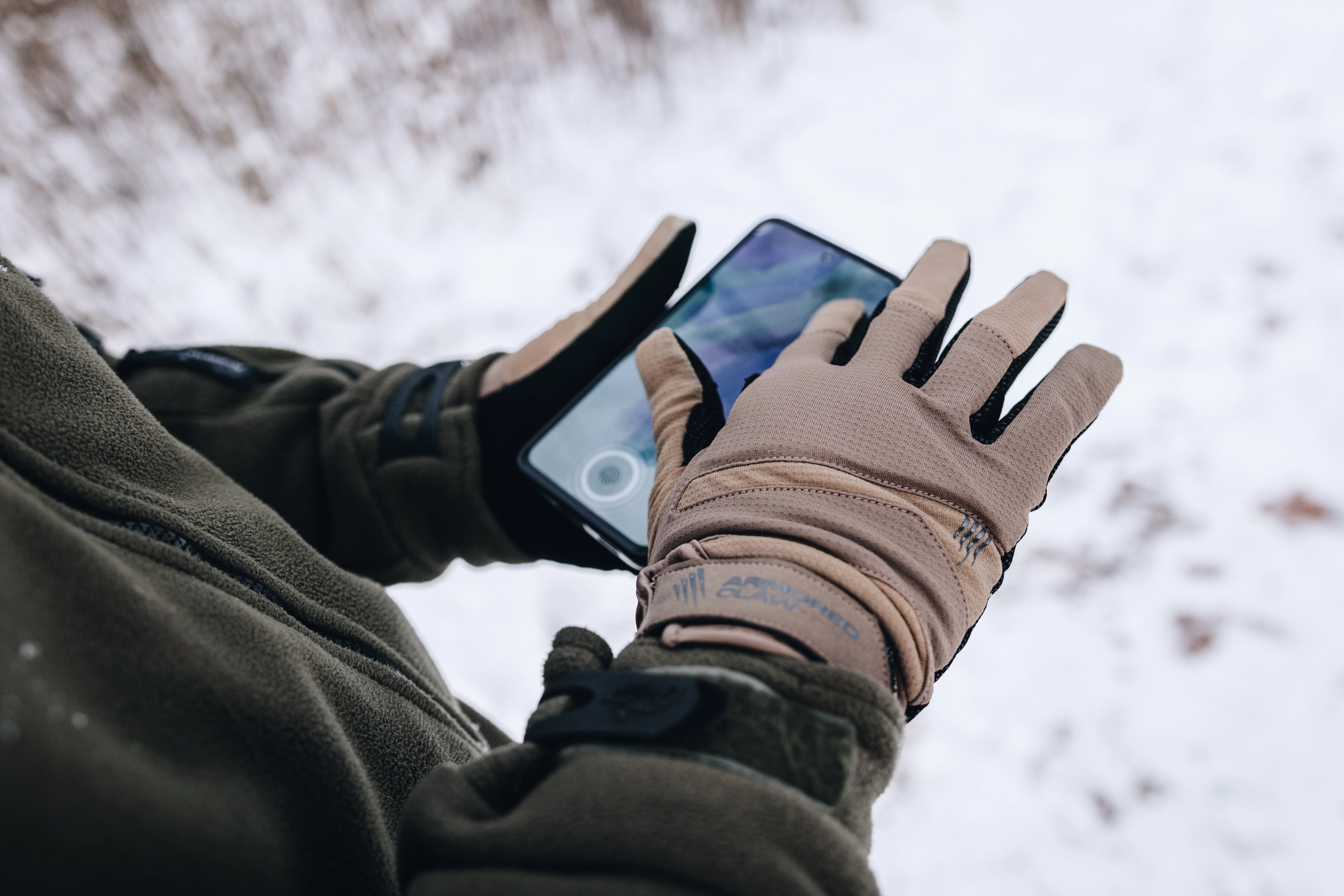Armored Claw Essential Seeker Tan Outdoor Gloves-5