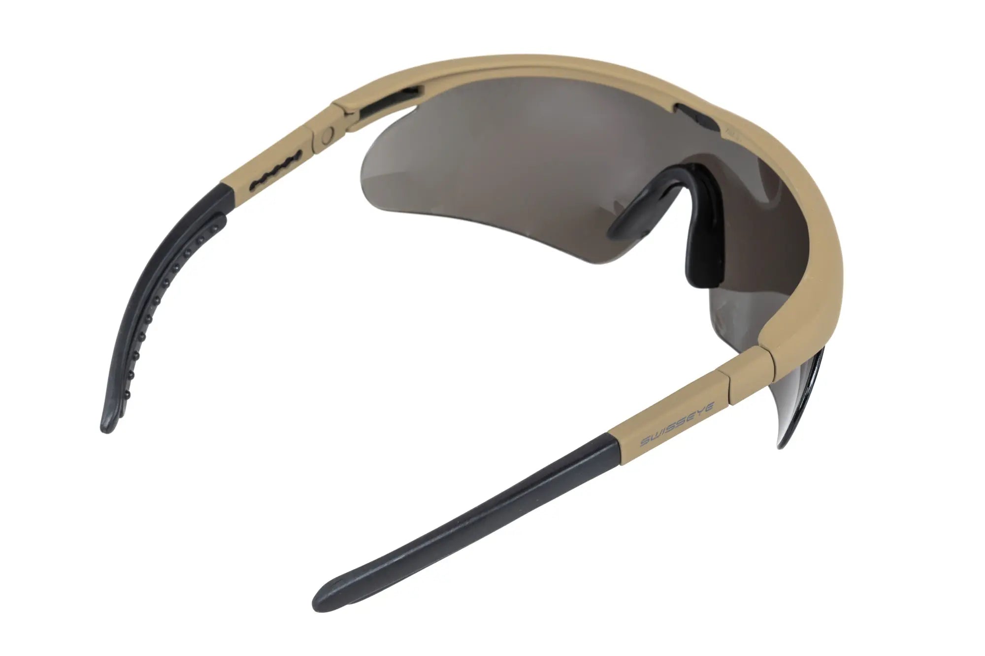 Swiss Eye Raptor Safety Glasses Brown-2