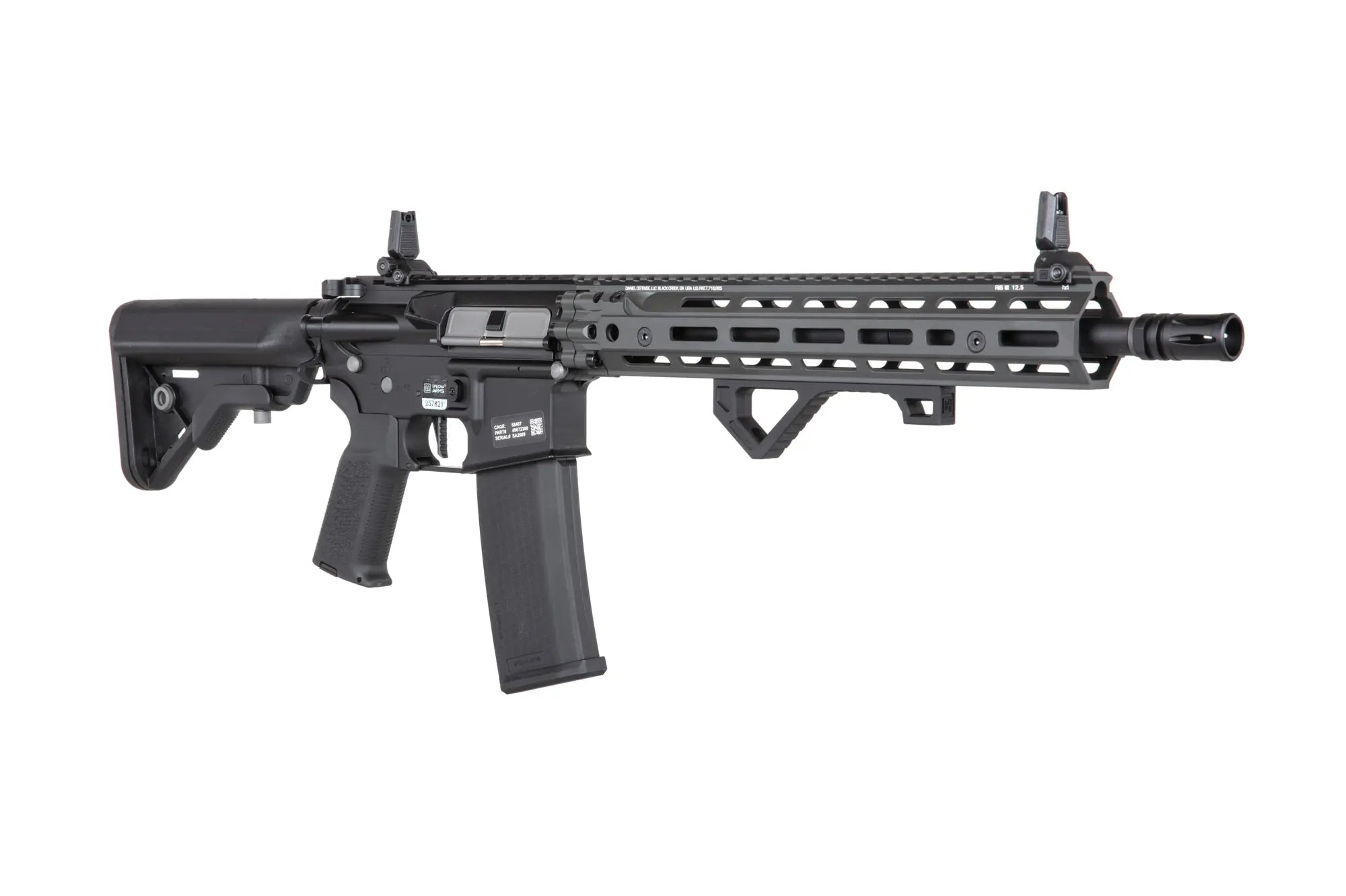 Daniel Defense® SA RISIII 14.5'' EDGE™ HAL ETU™ Steel Grey airsoft rifle-12