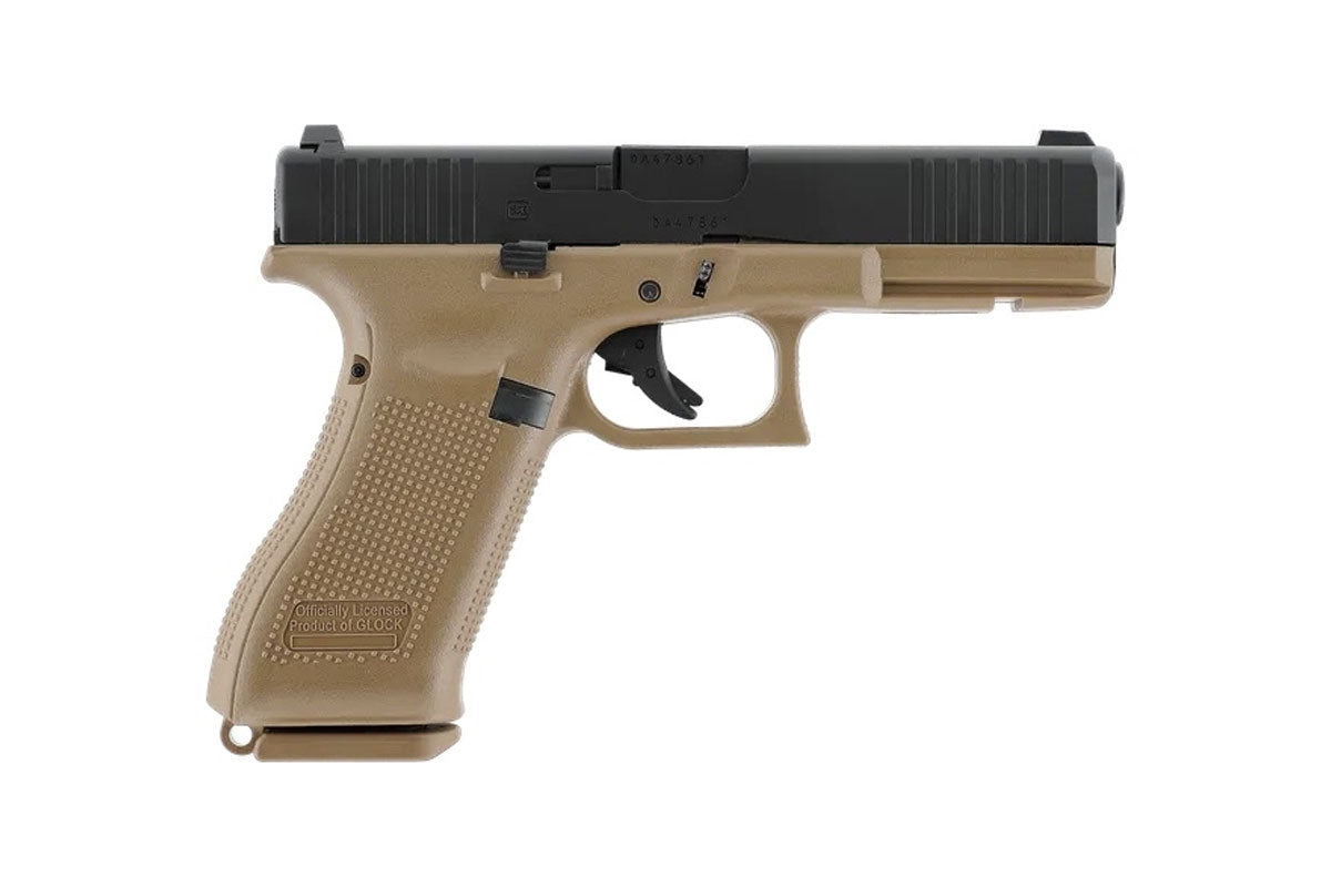 Glock 17 Gen5 GBB French Edition with accessories - Black tan