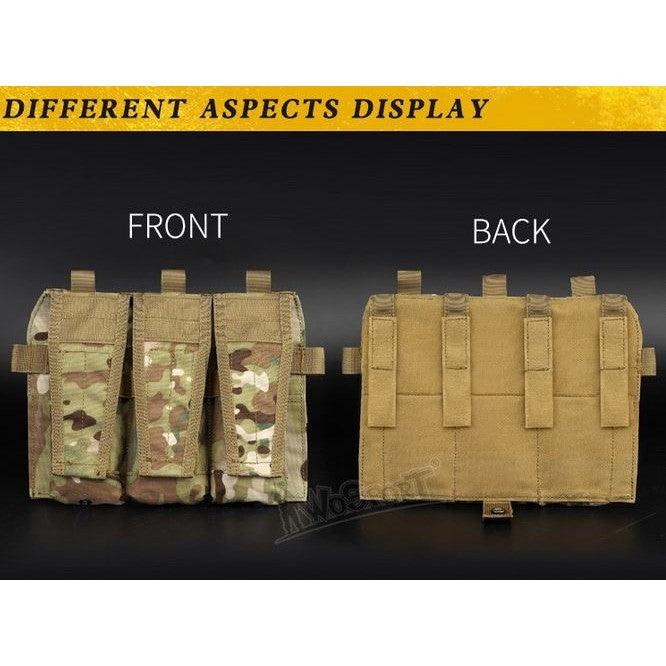 JPC vest 2.0 front accessory package 5.56 triple package - TAN