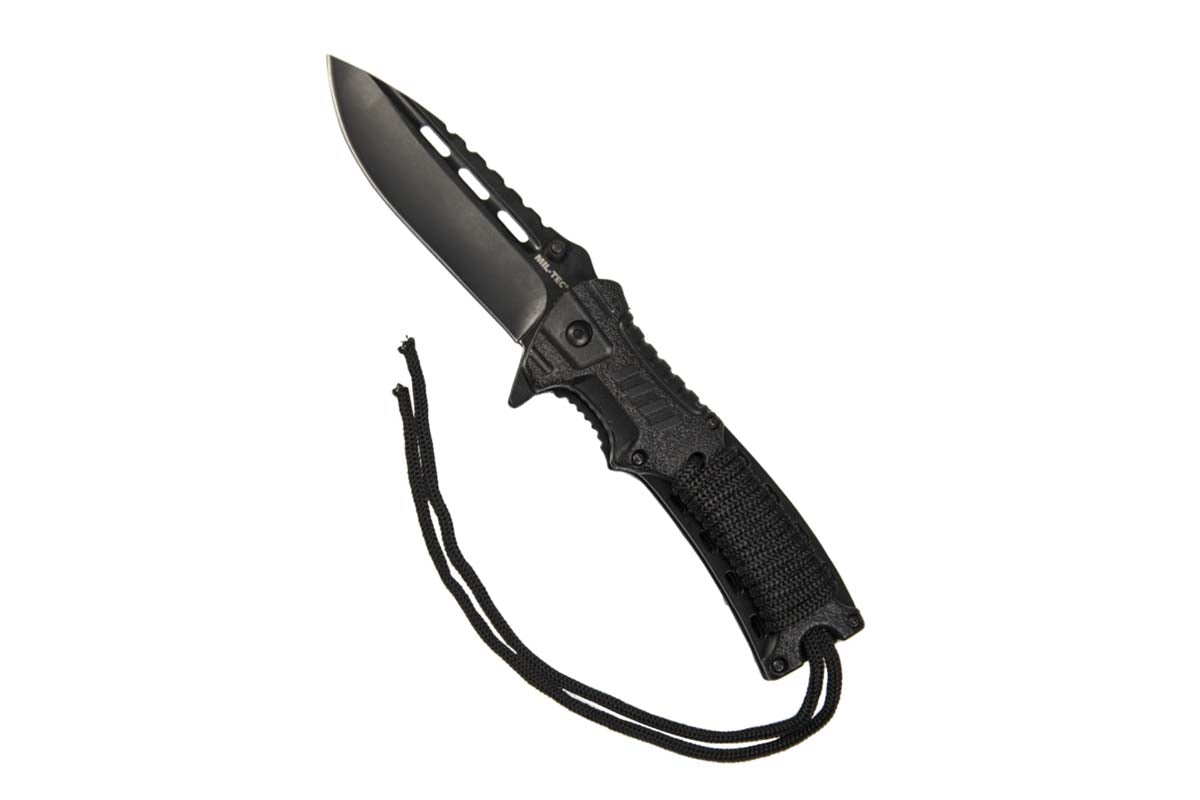 One Hand Knife with fire starter
