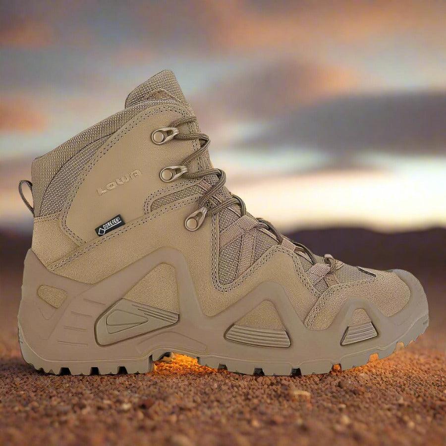 Lowa ZEPHYR GTX MID TF - Coyote OP (dark)-LOWA-6,5-