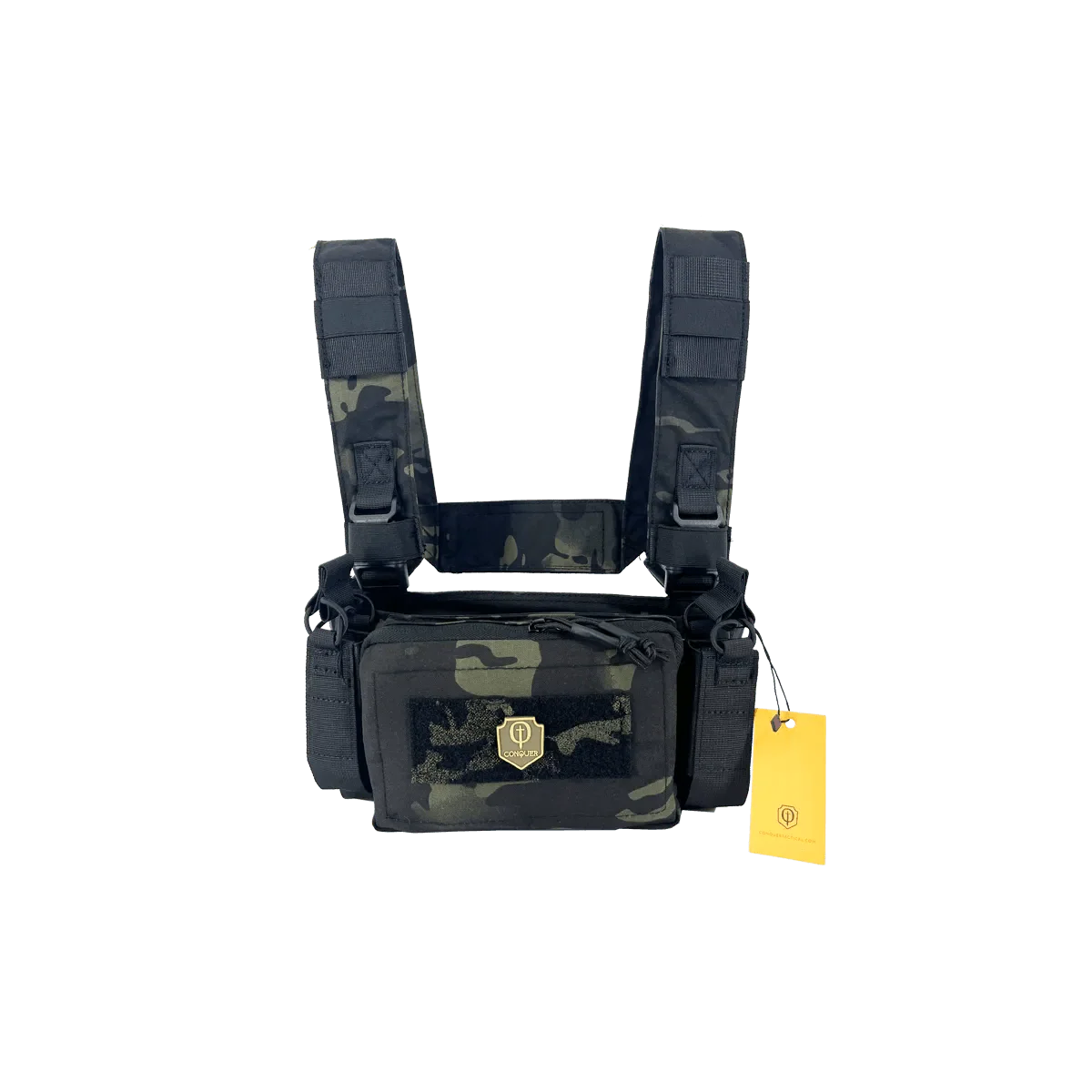 Micro Chest Rig-Conquer Tactical-MC Black-