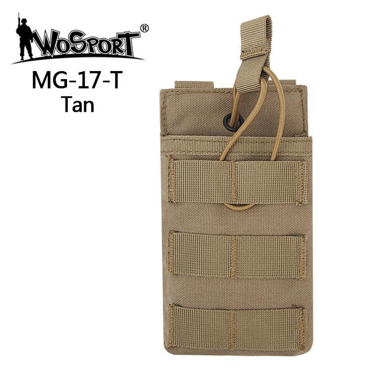 Open Single G36 mag pouch - TAN