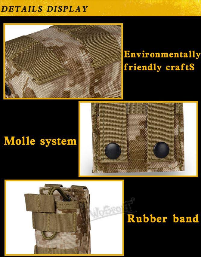 Open Single M4 mag pouch - TAN