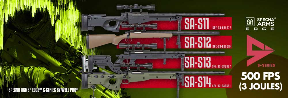 New Specna Arms Airsoft Rifles S-Series