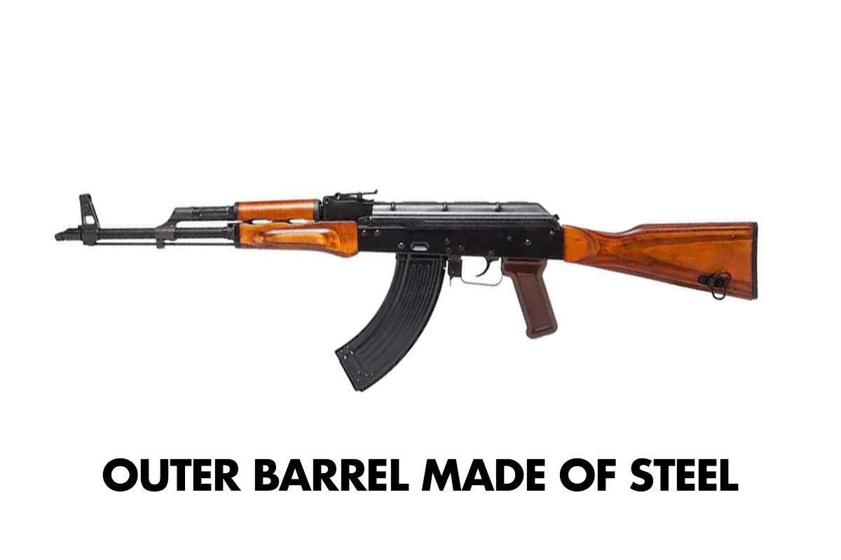 AKM GBBR Steel outer barrel version