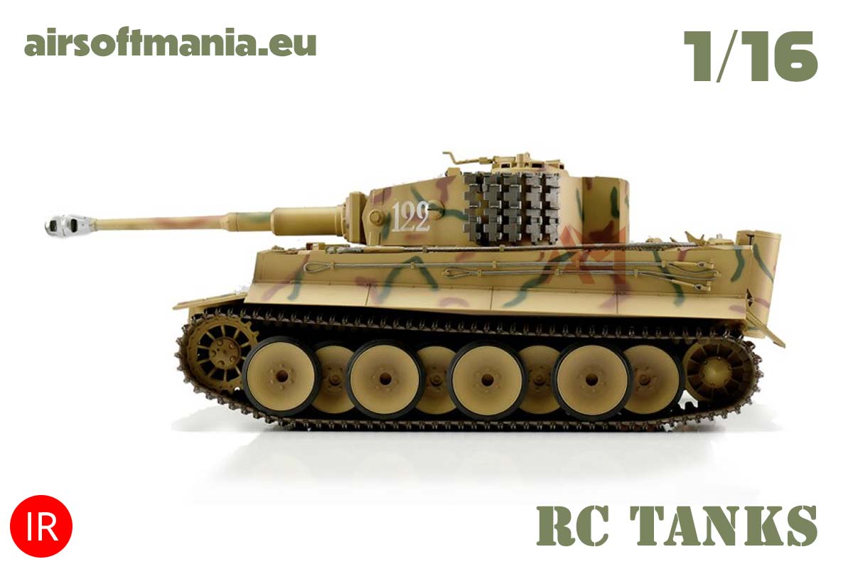 1/16 RC Tiger I camo IR
