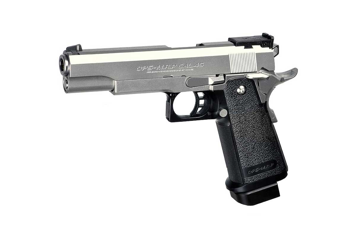 Tokyo Marui HI - Capa 5.1 GBB, Chroom RVS