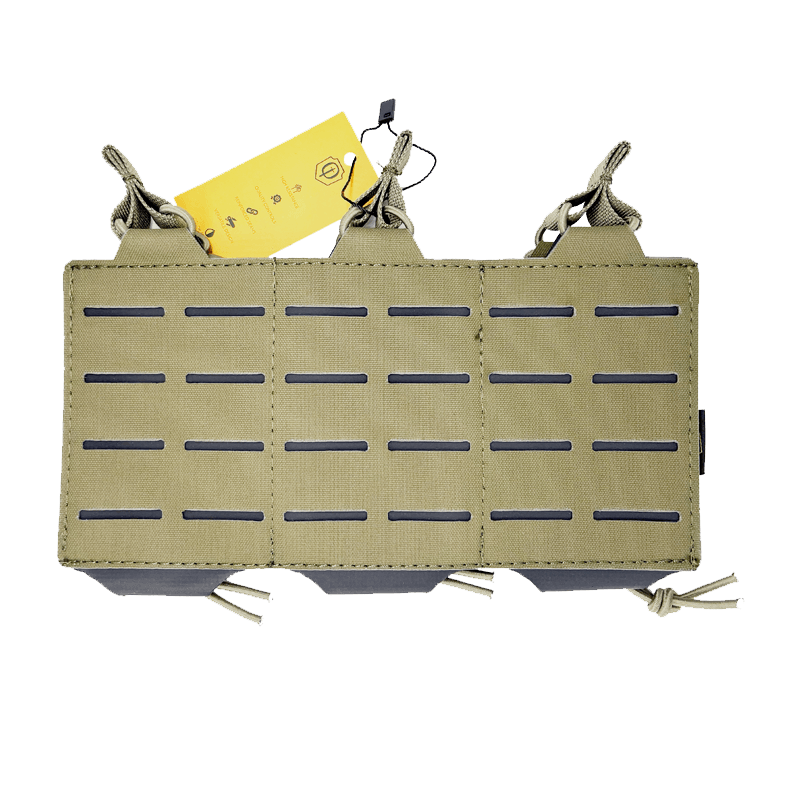 Triple Rifle Mag Pouch-Conquer Tactical-Ranger Green-