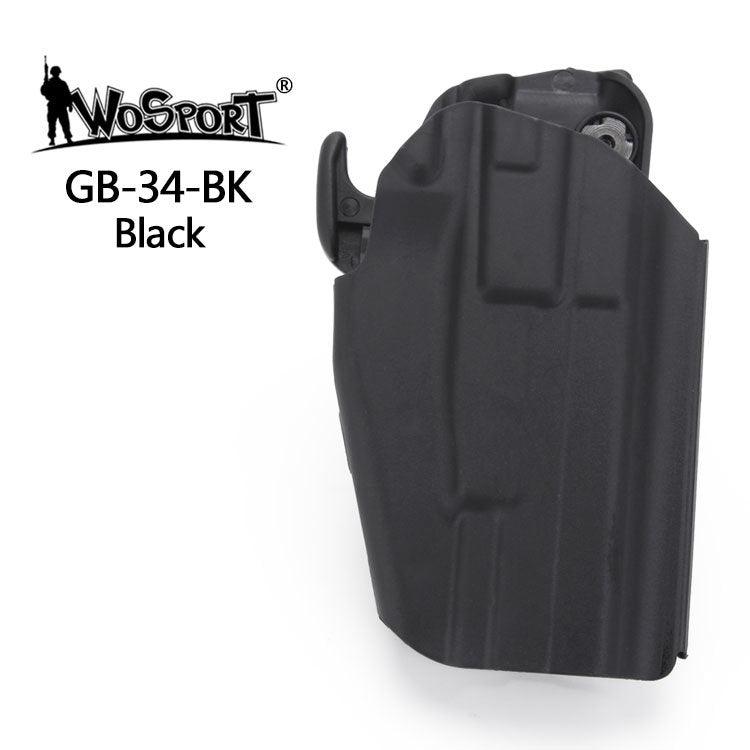 Universal belt holster GB34 Sub-Compact (Glock 19, USP, CZ Duty) - Black