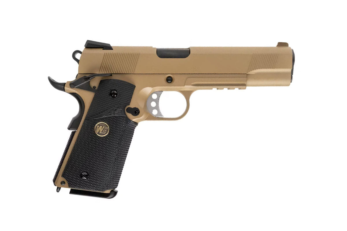 WE GBB Pistol M.E.U. SOC with rail - Tan