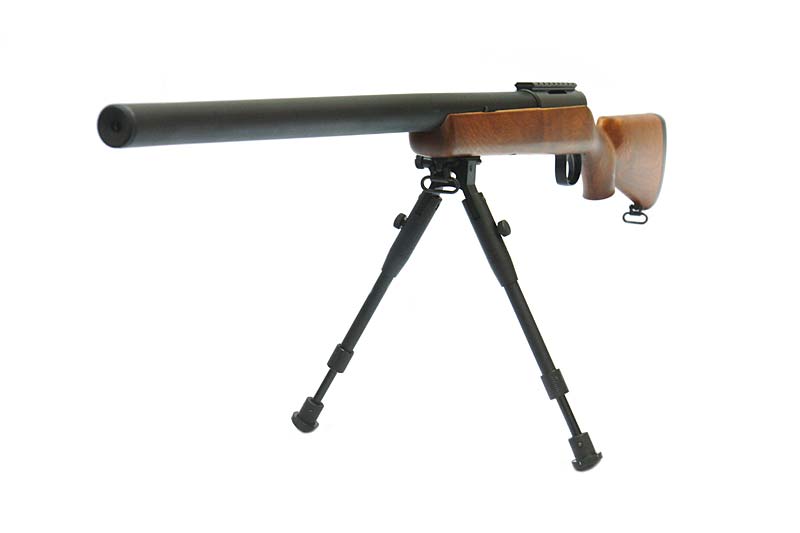 MB03 (wood) + bipod by WELL on Airsoft Mania Europe