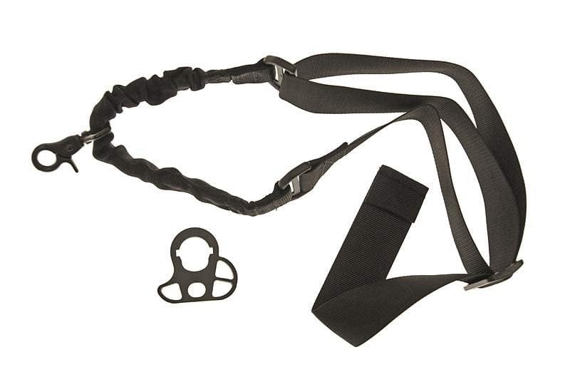 One point Bungee sling with mount - black