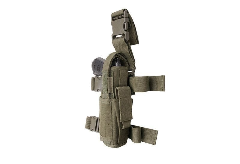 Universal holster with mag pouch